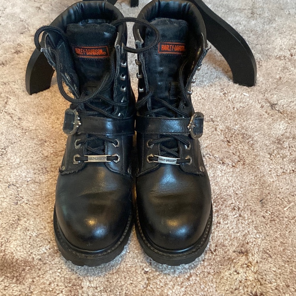 Harley Davidson women’s riding boots.